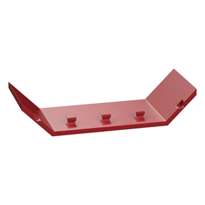 Picture of Mudguard with pins, red