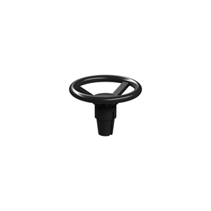 Picture of Steering wheel, black