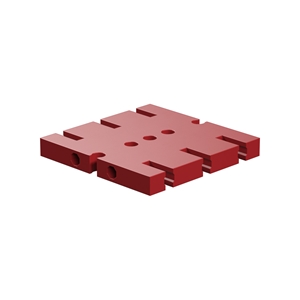 Picture of Base plate 45x45, red