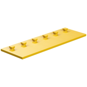 Picture of Mounting plate 30x90, yellow