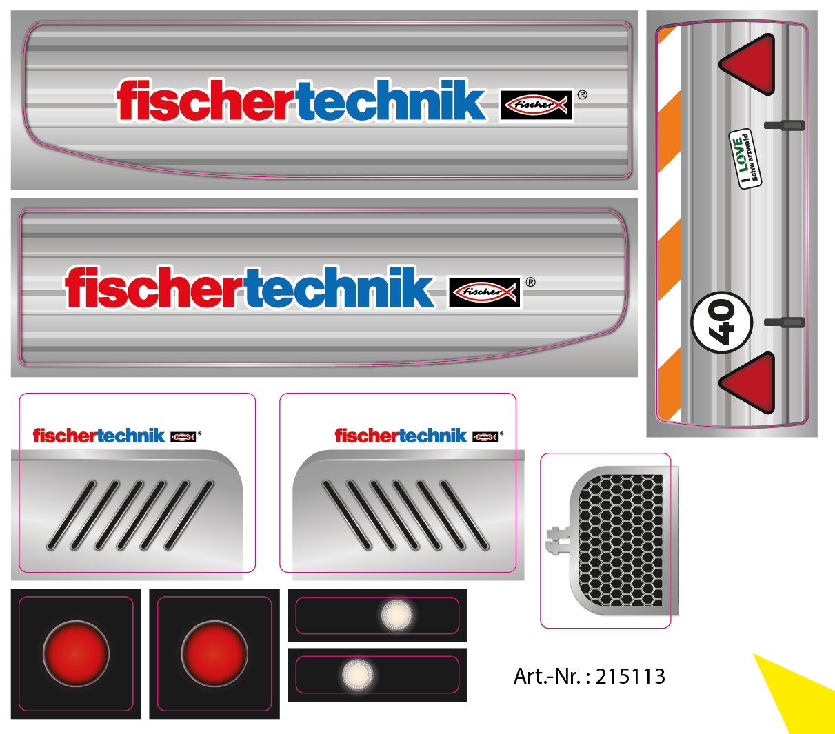 Sticker Tractor | fishertechnik
