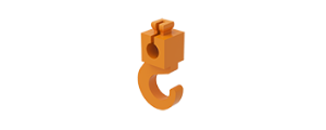 Picture of Rope hook orange