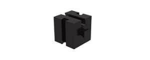 Picture of Building block 15, 5-sided black